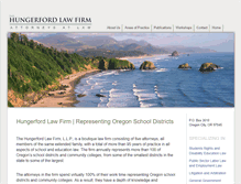 Tablet Screenshot of hungerfordlaw.com